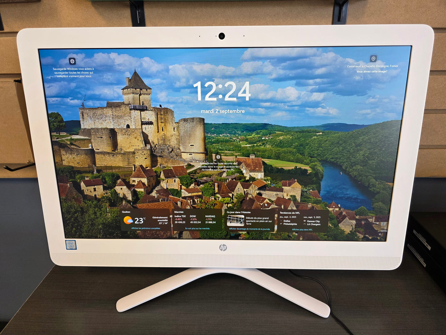 HP Tout-en-un 21.5" Intel Core i3 7100