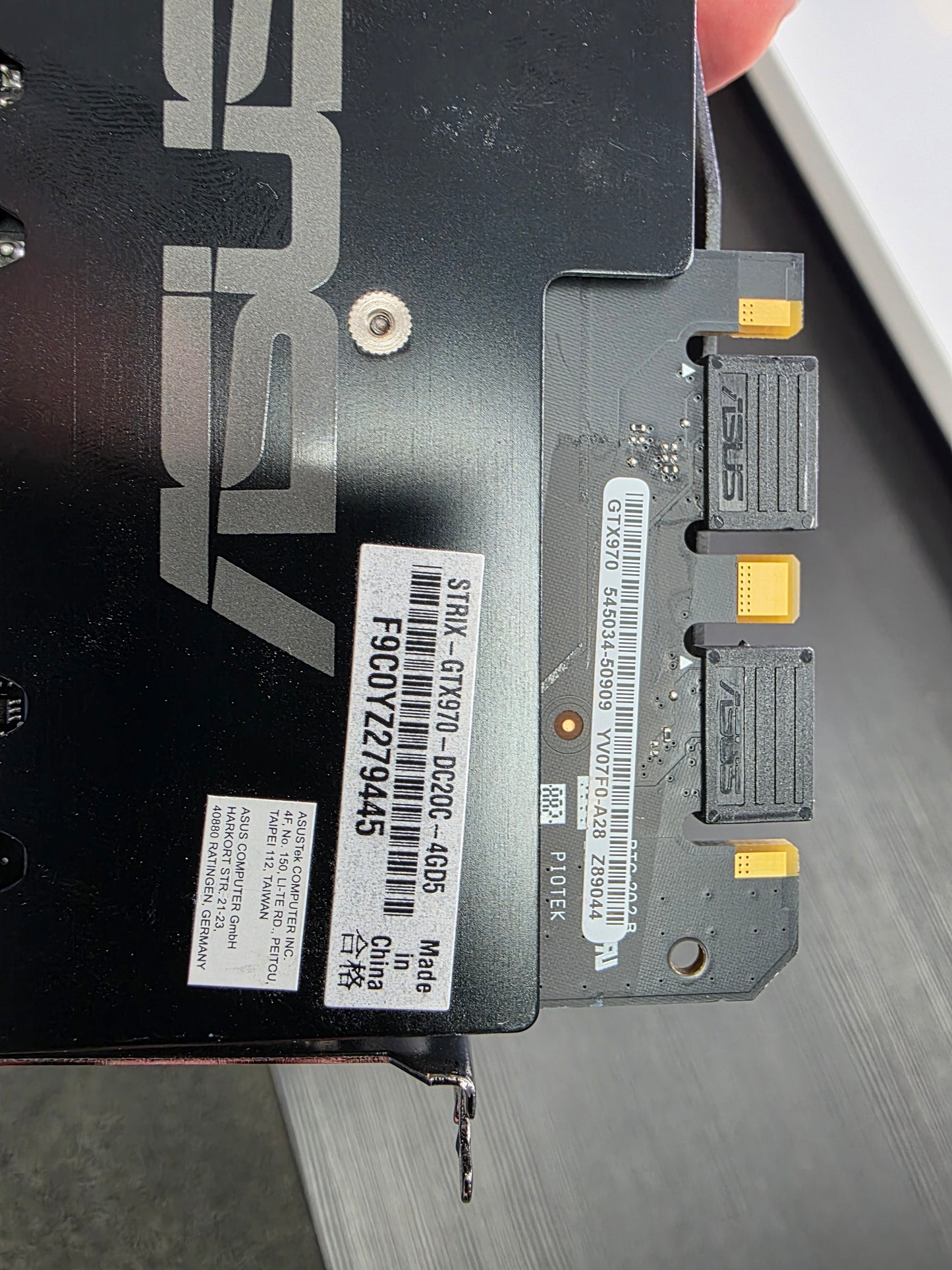 ASUS ROG Strix GTX 970 OC 4GB GDDR5
