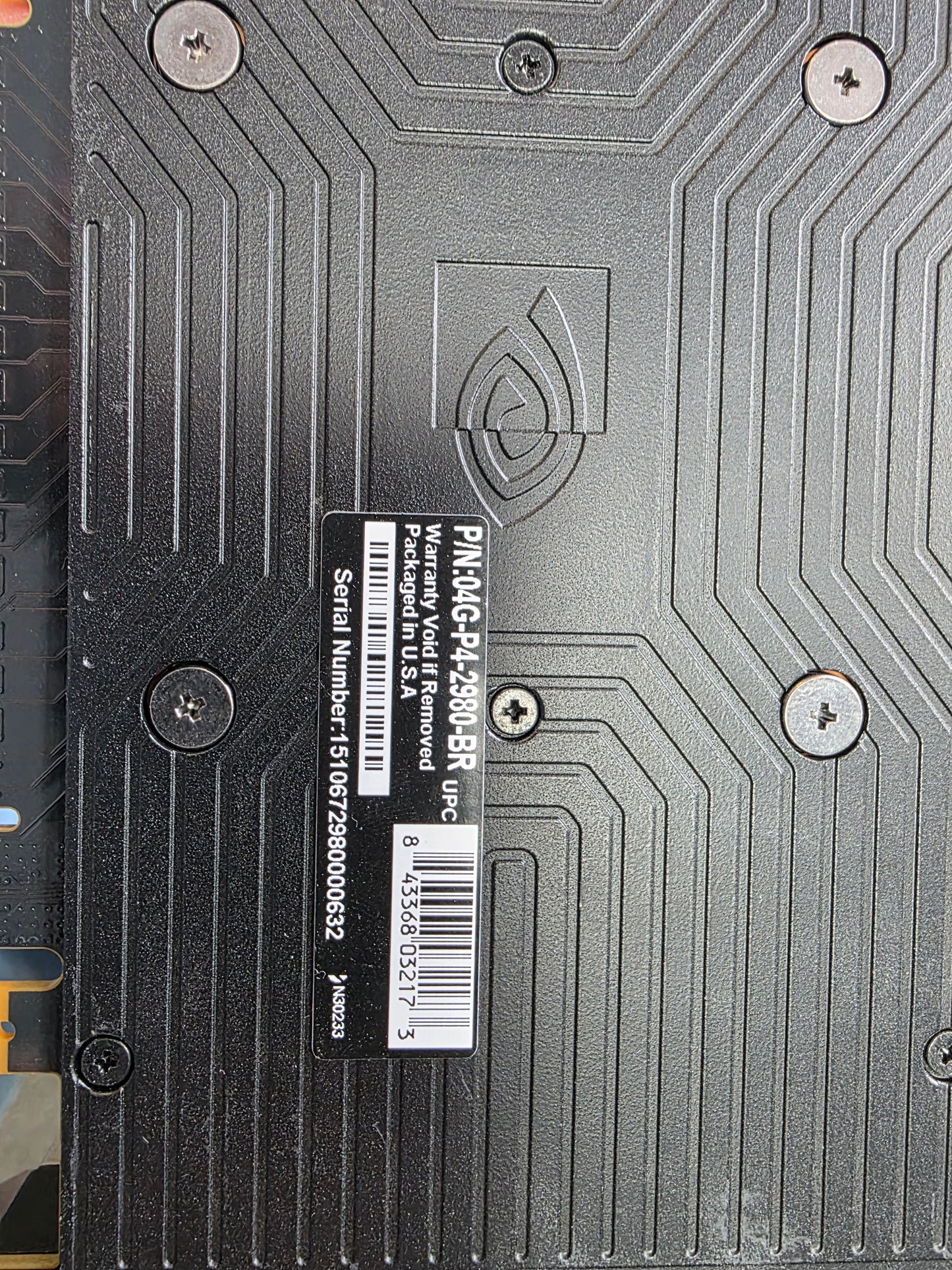 EVGA GeForce GTX 980 GAMING 4GB GDDR5