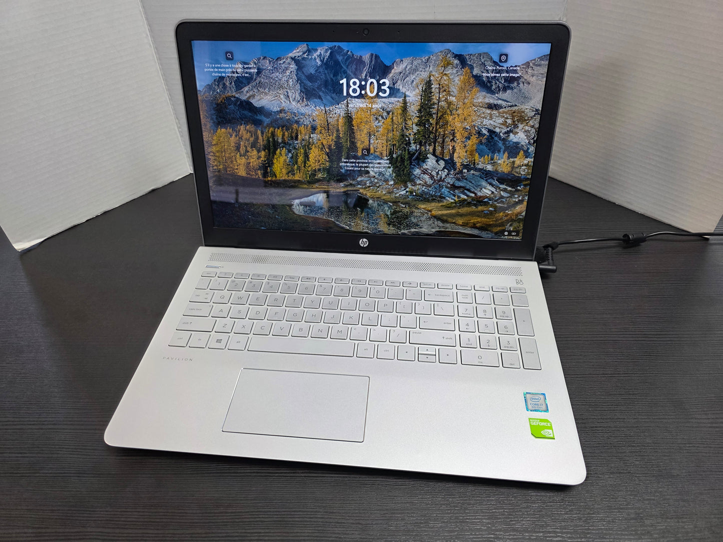 HP 15-cc195cl 15.6" Intel Core i7 8550U (NVIDIA)