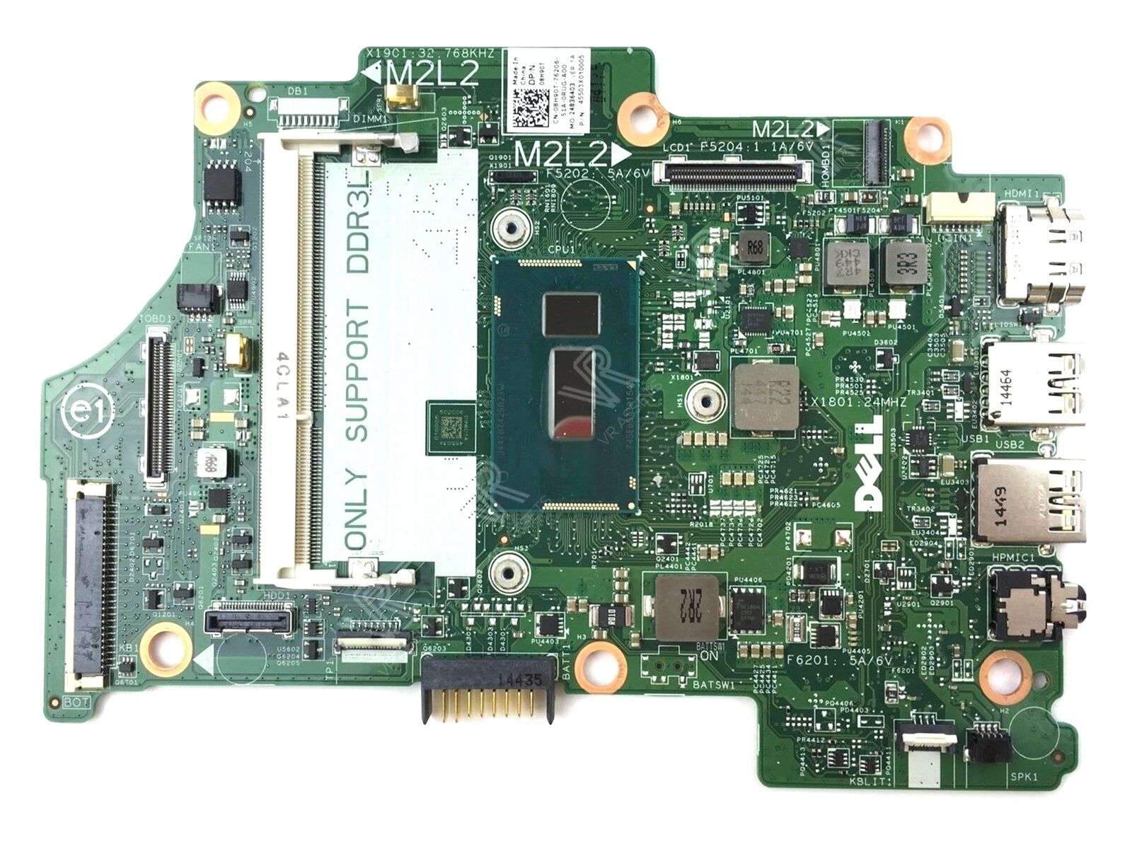 Motherboard For DELL Inspiron 13 5310 203121-1 i5/i7 CPU SRKH6 16G RAM Motherboard For DELL Inspiron 13 5310 203121-1 i5/i7 CPU SRKH6 16G RAM